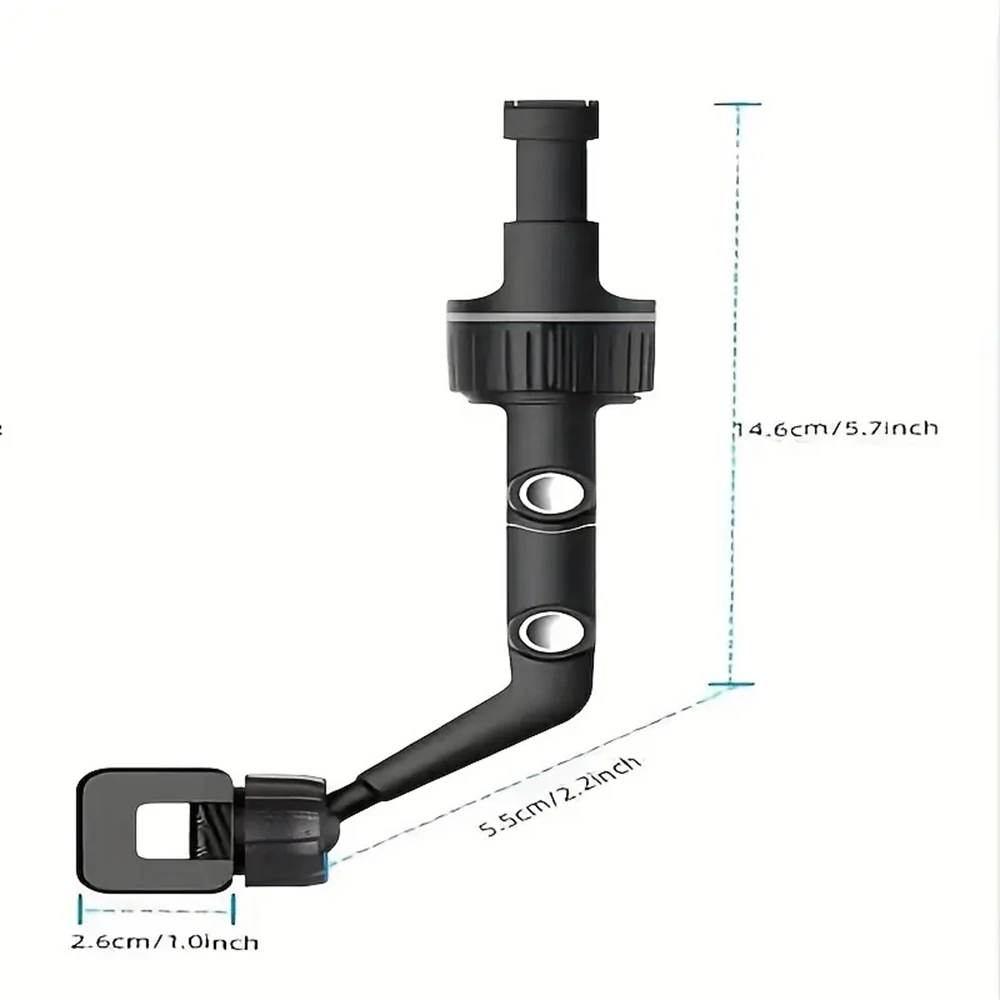 Rearview Mirror Car Phone Mount Car Holder Clip-On Cell Phone Stand 360 Adjustable Car Navigation Bracket Anti-Shake Cars Mount - view 6