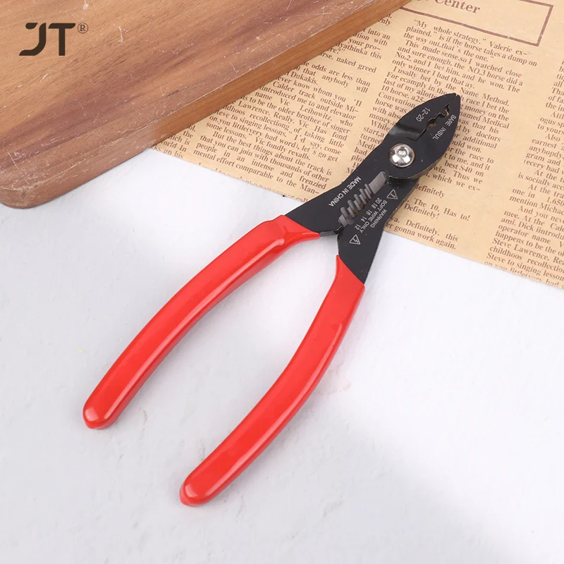 

Compact Wire Stripper Multi Purpose Electricians Pliers Wire Crimper Wire Service Tool