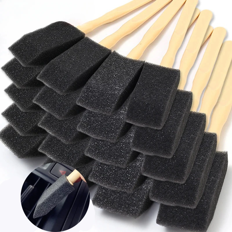 Car Air Conditioner Vent Cleaner Cleaning Brush Detailing Scrub Brush Outlet Wash Duster Dust Removal Auto Interior Clean Tool