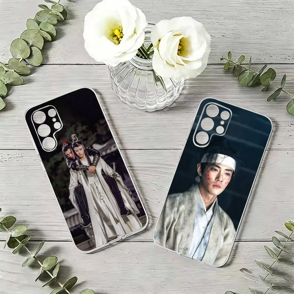 Singer-Xiao Zhan DAYTOY  Phone Case For Samsung  S24 S23 S22 S21 S20 Ultra Plus FE S10 S9 Transparent Silicone Phone Cover