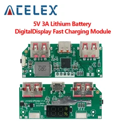 5V 3A batteria al litio Display digitale modulo di ricarica rapida IP5356 TYPE-C Micro USB QC3.0 2.0 PD3.0 PD2.0/AFC/FCP