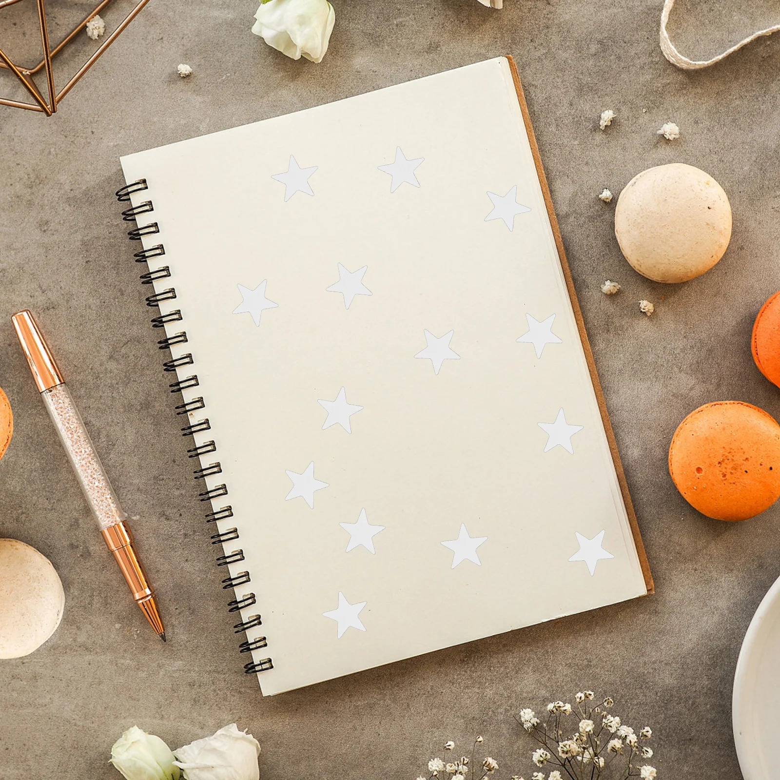 35 قطعة 2 أكياس صغيرة الخماسي على شكل مكافأة ملصقات ذاتية اللصق ملصقات الزخرفية للفصول الدراسية مدرسة مكتب استخدام القرطاسية #1