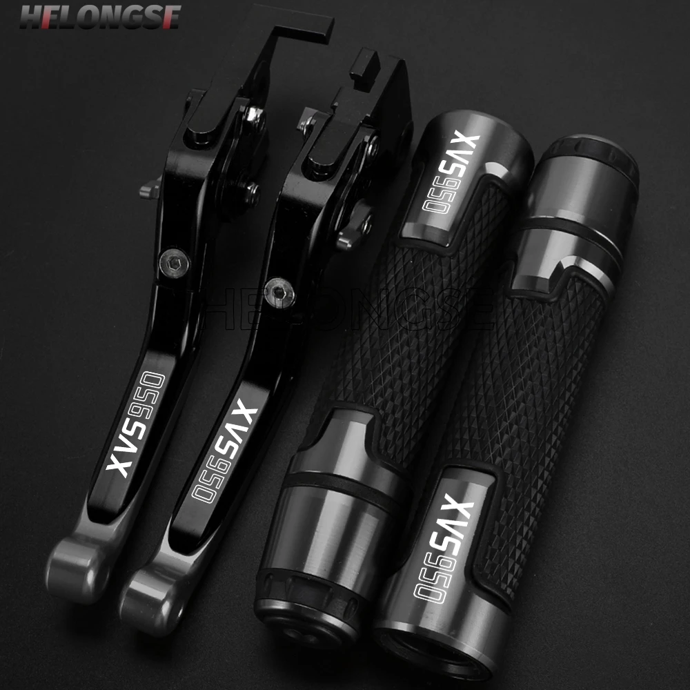 Регулируемые складные тормозные рычаги сцепления для мотоцикла, ручки для руля, конец для YAMAHA XVS950 BOLT XV S950 2014-2018 2017 2016