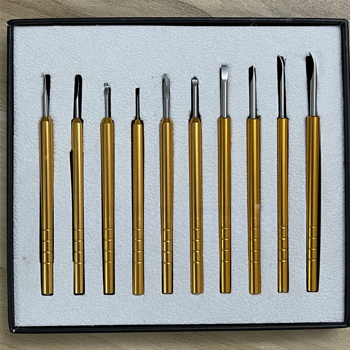 

10pcs Watch Repair Tool Kit Watch Hand Remover Manual Remover Needle Bar Replacement Watch Open Tools Accessories Steel