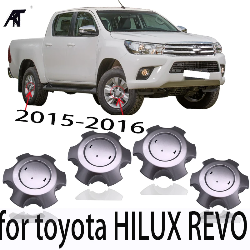 4260B-0K120 Wheel Center Cap Hub For Toyota Hilux REVO SR5 M70 M80 2015 2016 Pickup  Hub cover   4pcs