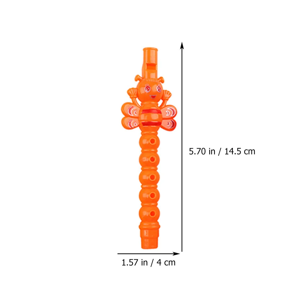 25 個ミニレコーダー 5 穴プラスチックフルート子供のための初心者練習クラリネット楽器フルートおもちゃプラスチッククラリネット