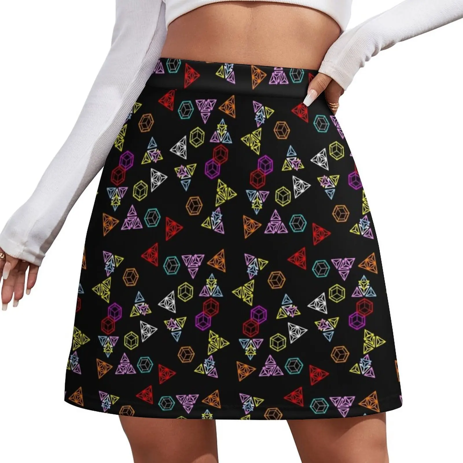 The Arcade Floor Mini Skirt korean style clothing women's clothing korea stylish mini denim skirt