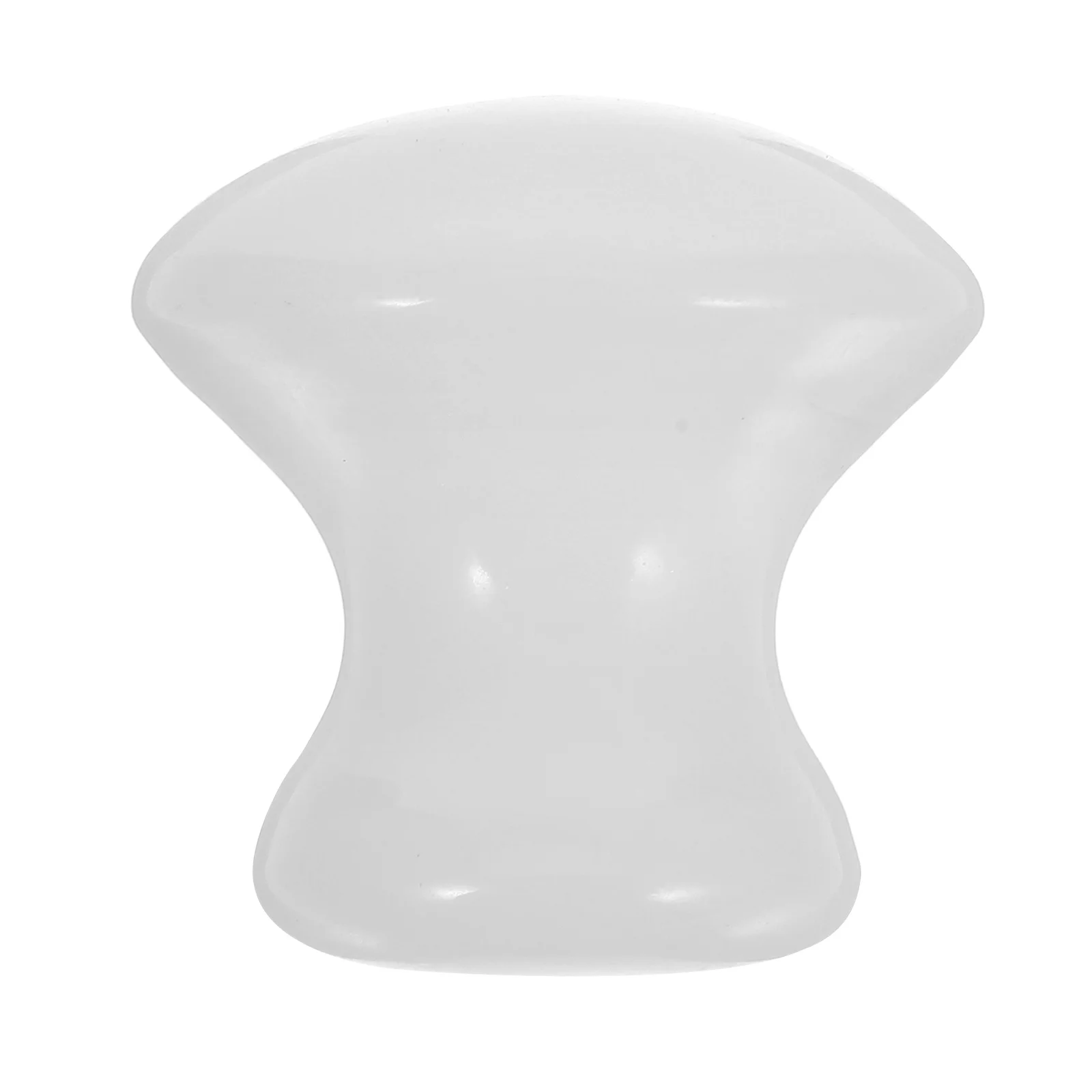 

1pc Jade Massage Stone Mushroom Shape For Relief Trigger Point Release Handheld Massager Detox Scraping Tool Facial
