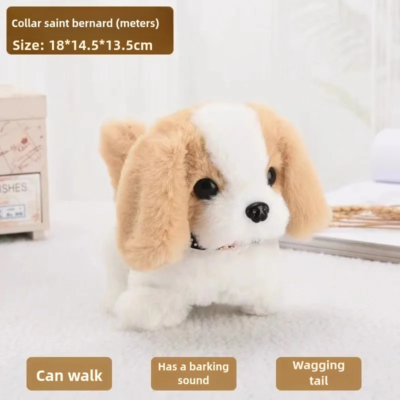 

Children Toy Dog ​​can Walk and Bark Interactive Baby Simulation Electric Plush Puppy Cute Pet Boy Girl Birthday Christmas Gift