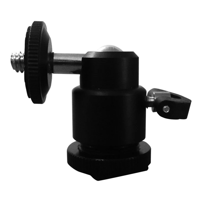 1/4 "สีดําหัวยึด/ผู้ถือ/Mount สําหรับกล้องขาตั้งกล้องอะแดปเตอร์รองเท้าร้อนขาย