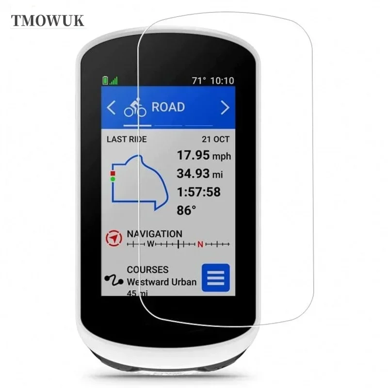 ل Garmin 1030 Plus 1040 Edge 520 820 530 1040 540 840 130 Explore2 واقي للشاشة من الزجاج المقسى للدراجة GPS Film GFHO #4
