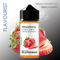 FLAVOURIST Ripe strawberry aroma flavor Water solubility Natural flavors Concentrate best flavoring