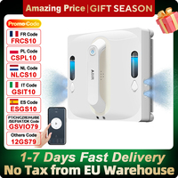 Window Cleaning Robot ABIR WD9, 4-Way Water Spray,Floating Scraping Tech, Laser Sensor,9000PA Vacuum Suction, Smart Memory