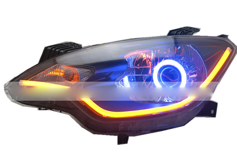 car bumper headlamp MG3 headlight MG 2009~2013y LED DRL car accessories HID xenon MG3 front light fog