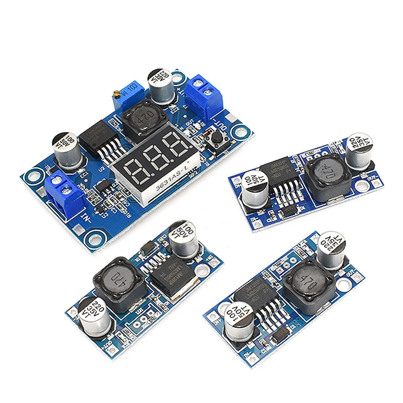 LM2596S DC-DC DC adjustable step-down power supply module regulator board 3A 12/24 to 12/5/3.3V