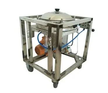 Stainless Steel Vacuum Coconut Cooking Oil Filter Machine