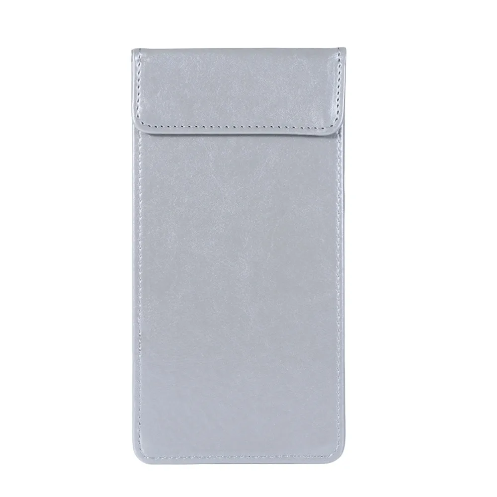 

Portable Magnetic Snap Cash Receipt Folder PU Leather Bill Organizer Cash Book Waterproof Credit Card Signature Folder Business