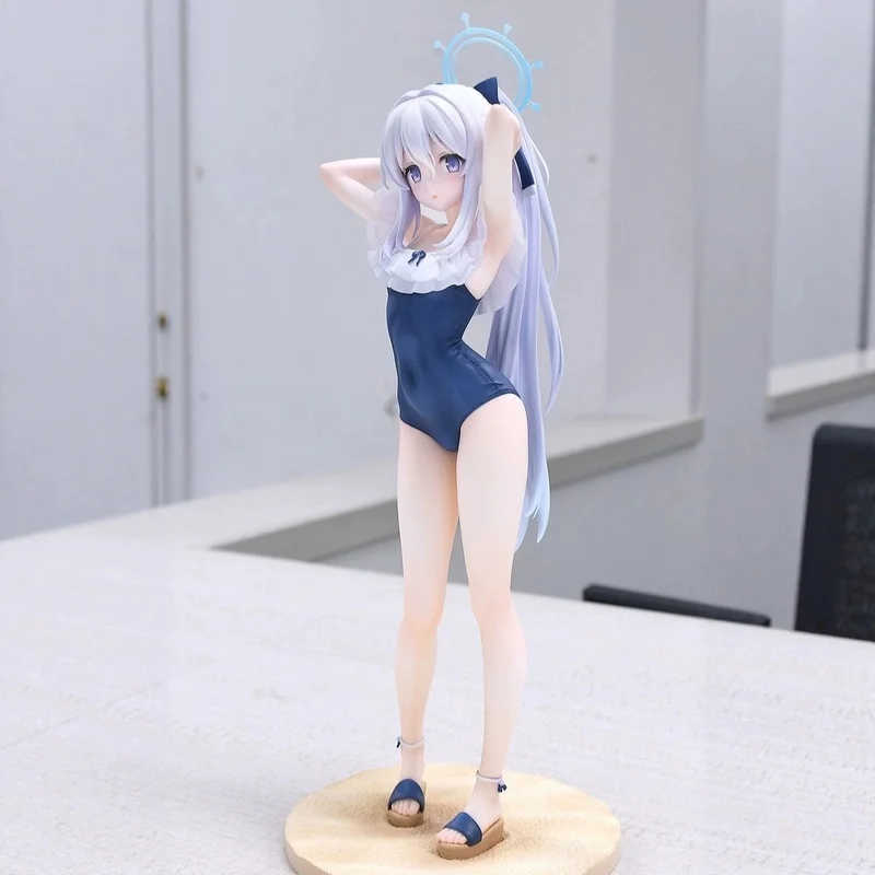 In Stock Blue Archive The Animation In The Snow Meiyazi Anime Peripheral Beautiful Young Girl Movable Model Figure Toys Gifts