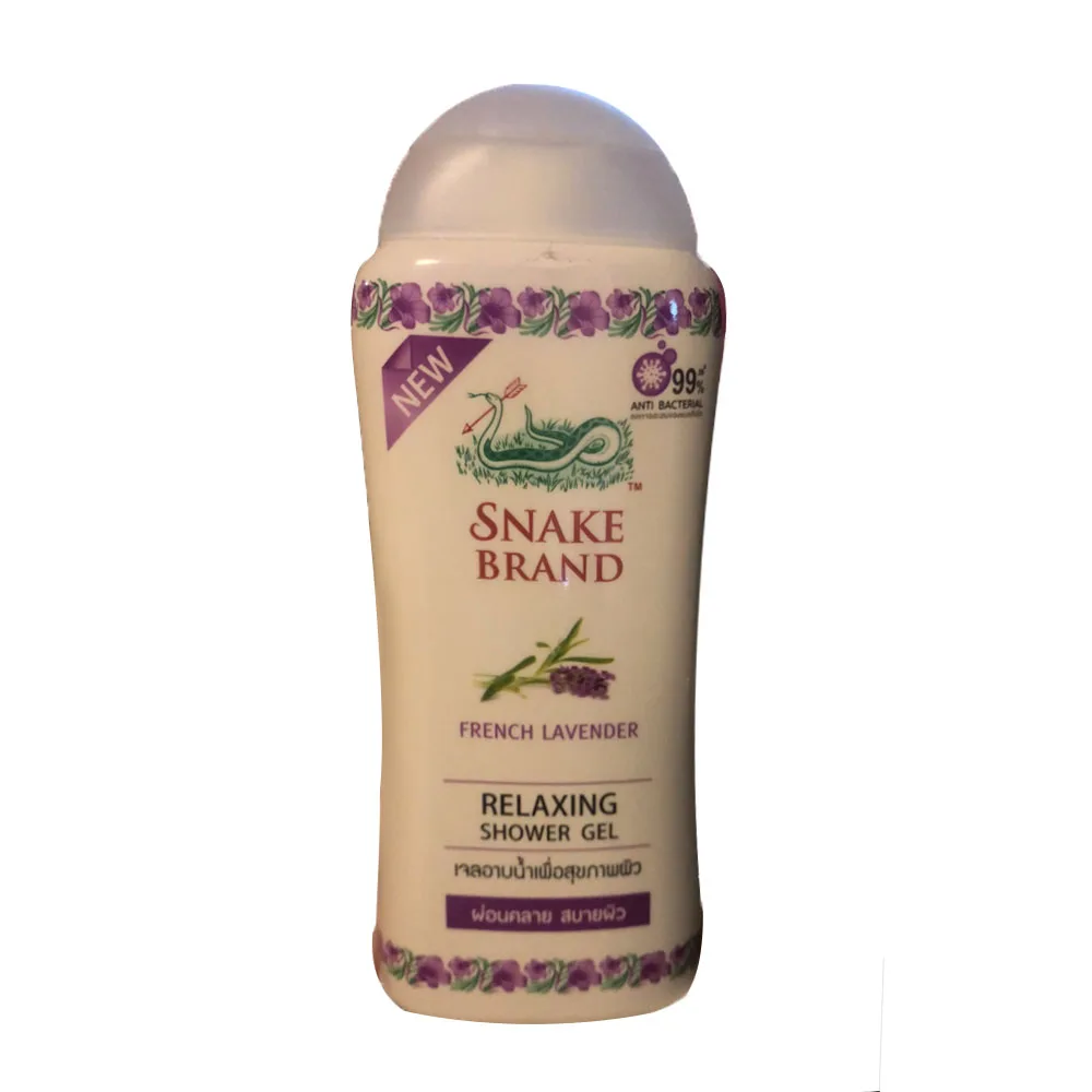 

SNAKE BRAND FRENCH LAVENDER RELAXING SHOWER GEL 180ml