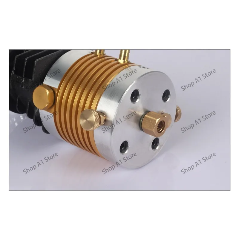 30MPa 4500PSI Single Cylinder High Pressure Air Pump Head, Universal Pneumatic Cylinder Head Replacement Repair Spare