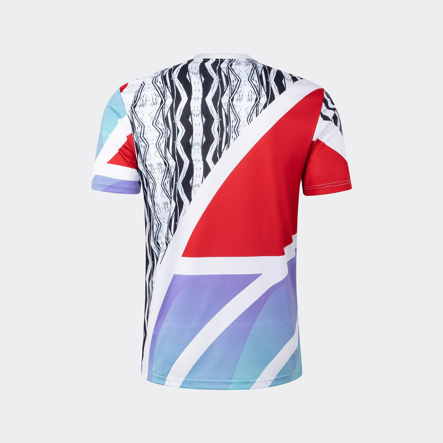 Adidas Official New Men's Patchwork Training Warm-up Football Short Sleeve JE7562