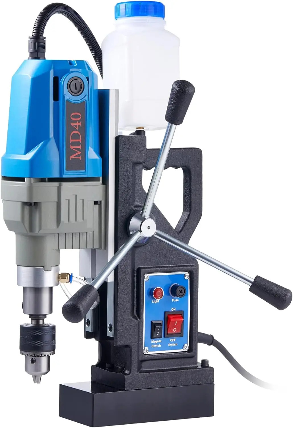 

ZELCAN 1100W Magnetic Drill Press with 1.6 Inch Boring Diameter, Power Mag Drill 2700lbf Electromagnet Portable Drilling Machine