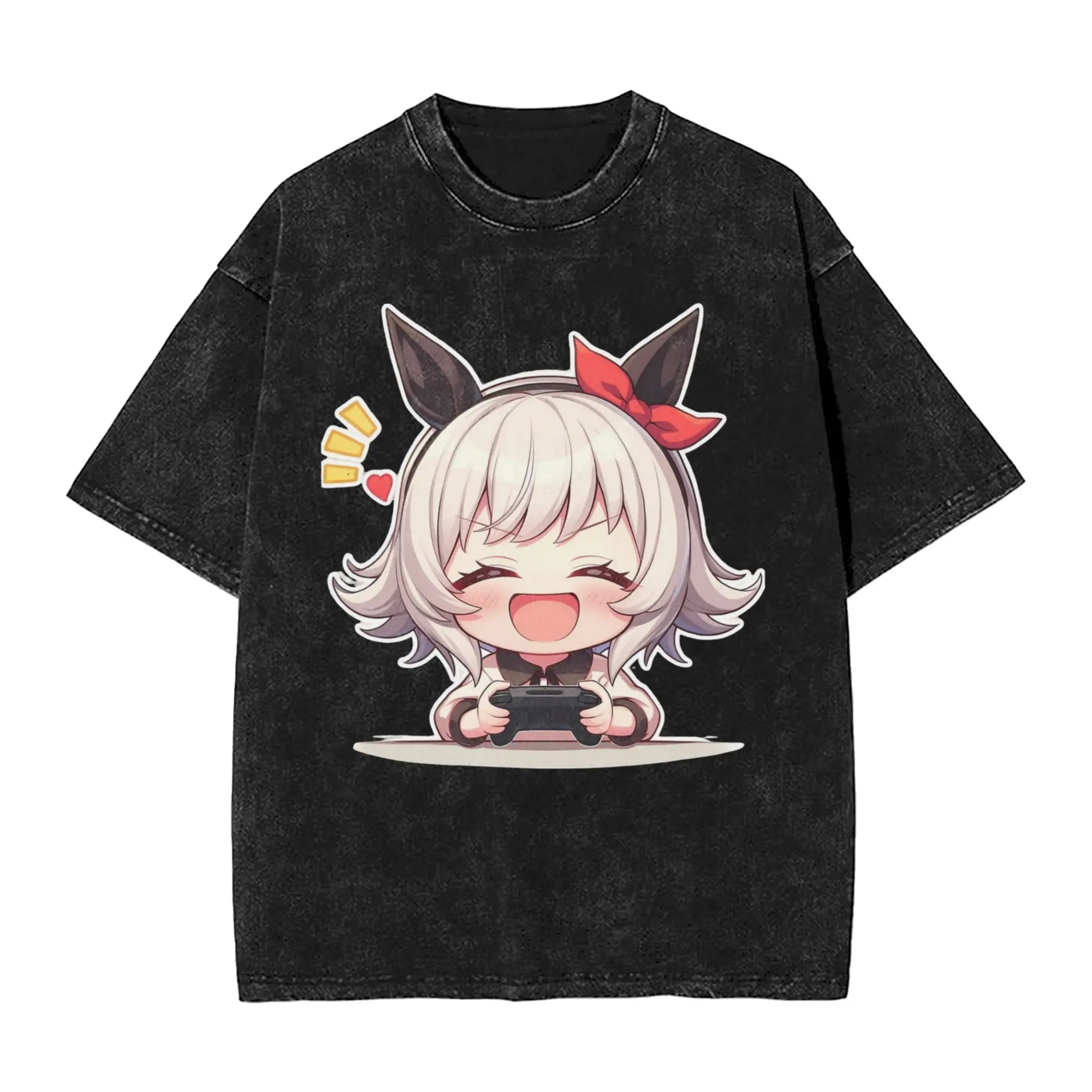 Мужчины Curren Chan Uma Musume Аниме Игровые футболки Топы Пляжная забавная футболка с короткими рукавами и круглым вырезом Harajuku Повседневная футболка Hot