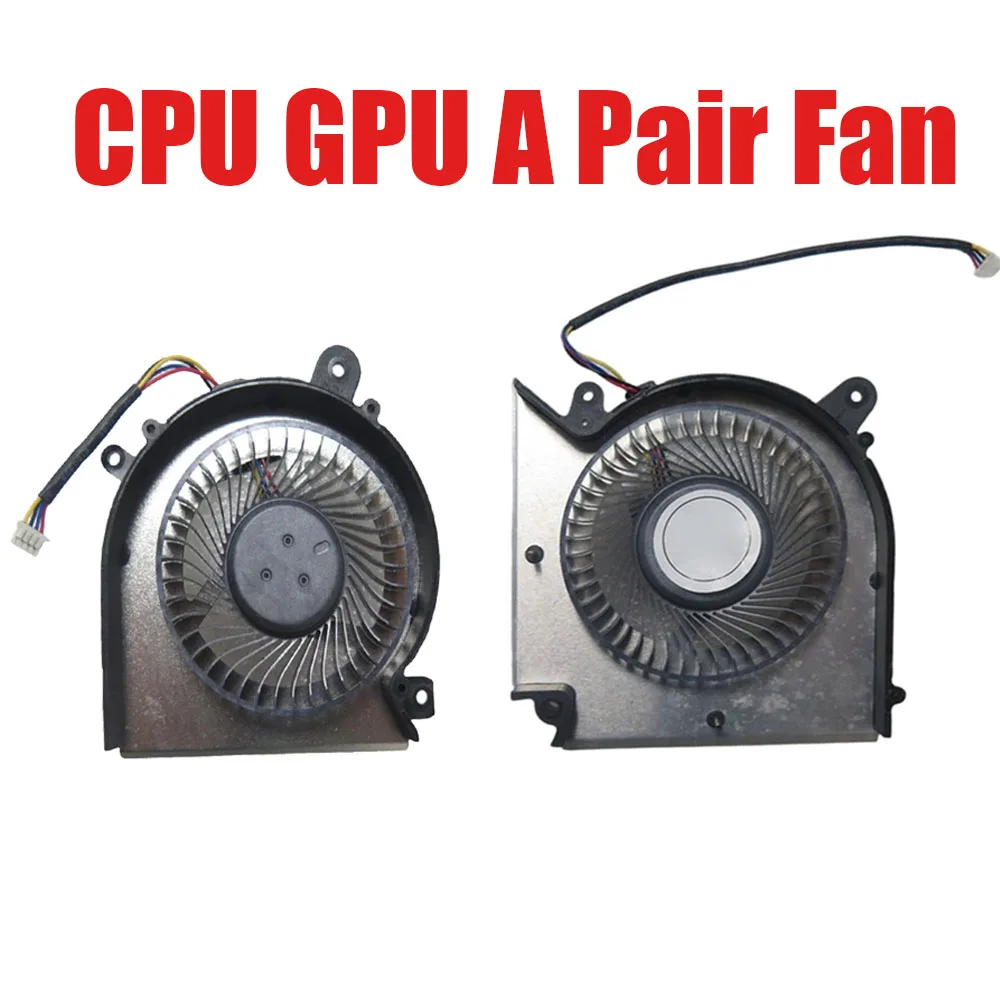 For MSI For Crosshair 17 17-C12V C12V C12VE C12VF C12VG MS-17L5 Laptop CPU GPU Fan