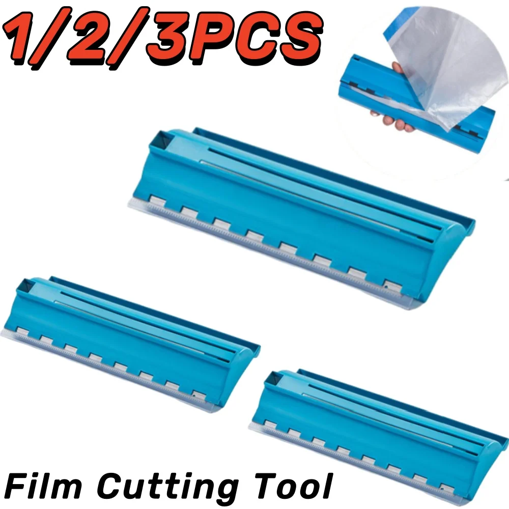 Paint Protection Film Cutter With Spray Paint Masking Paper Painters Tool Masking Film Cutting Tool Adjustable Cutter Knife