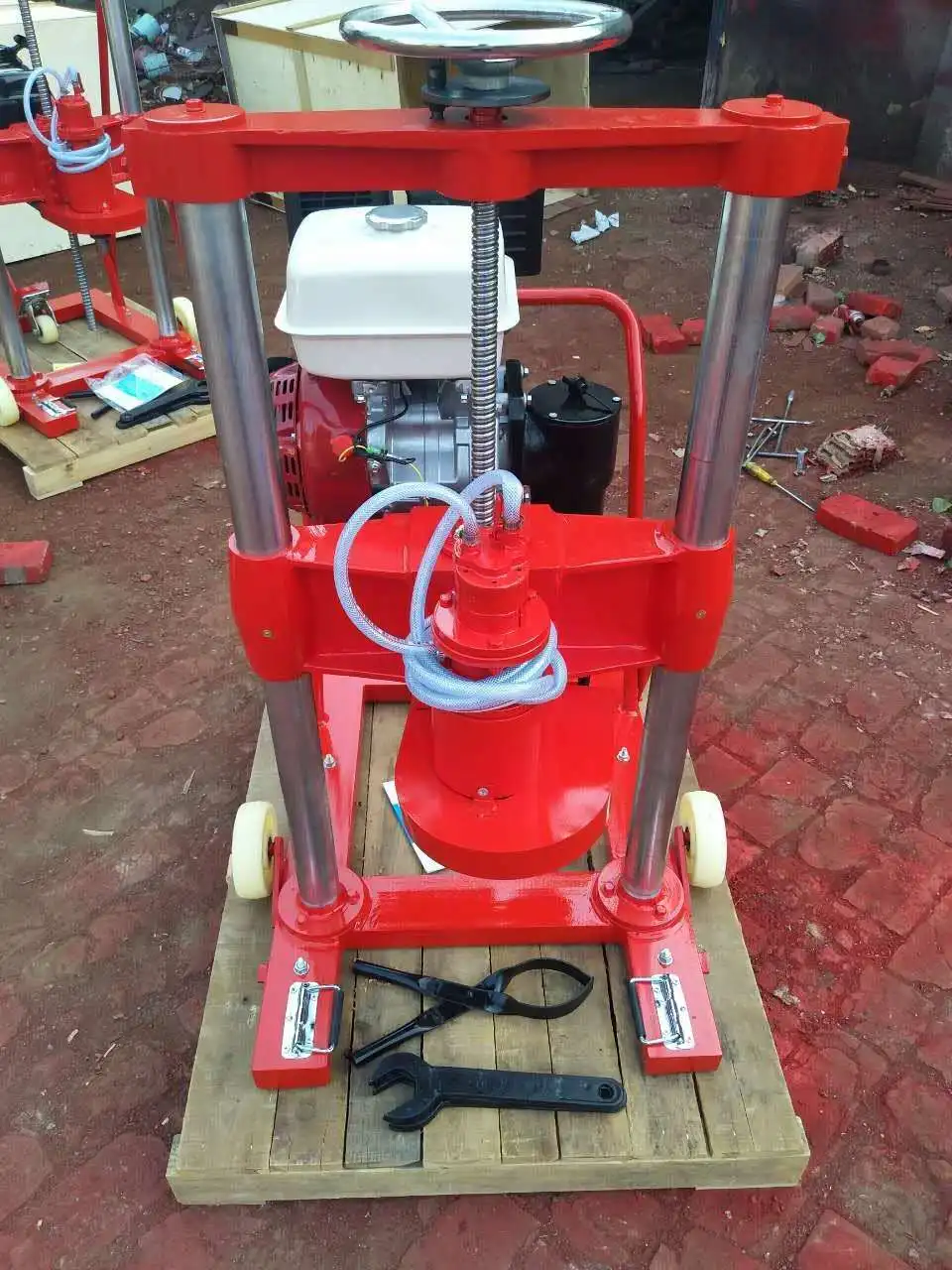 대구경 엔지니어링 코어 드릴링 머신 휴대용 콘크리트 코어링 머신 다이아몬드 아스팔트 포장 드릴링 머신