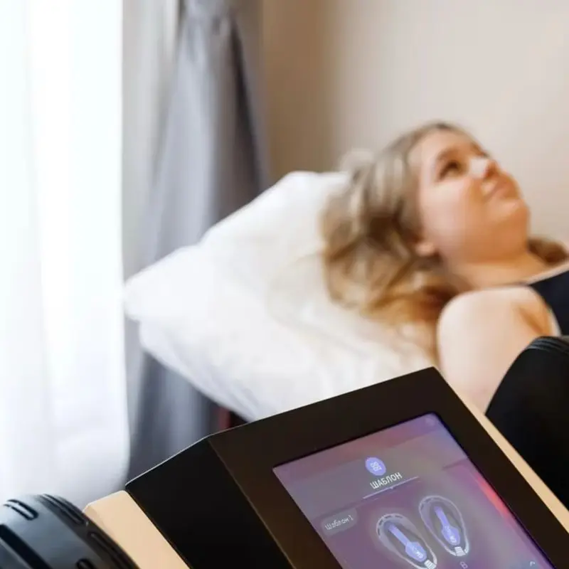 

Myoslim 15 Тестов 6500W NEO Slimming Nova: Электромагнитная стимуляция мышц для сжигания жира и коррекции фигуры Hiemt Pro со складным экраном