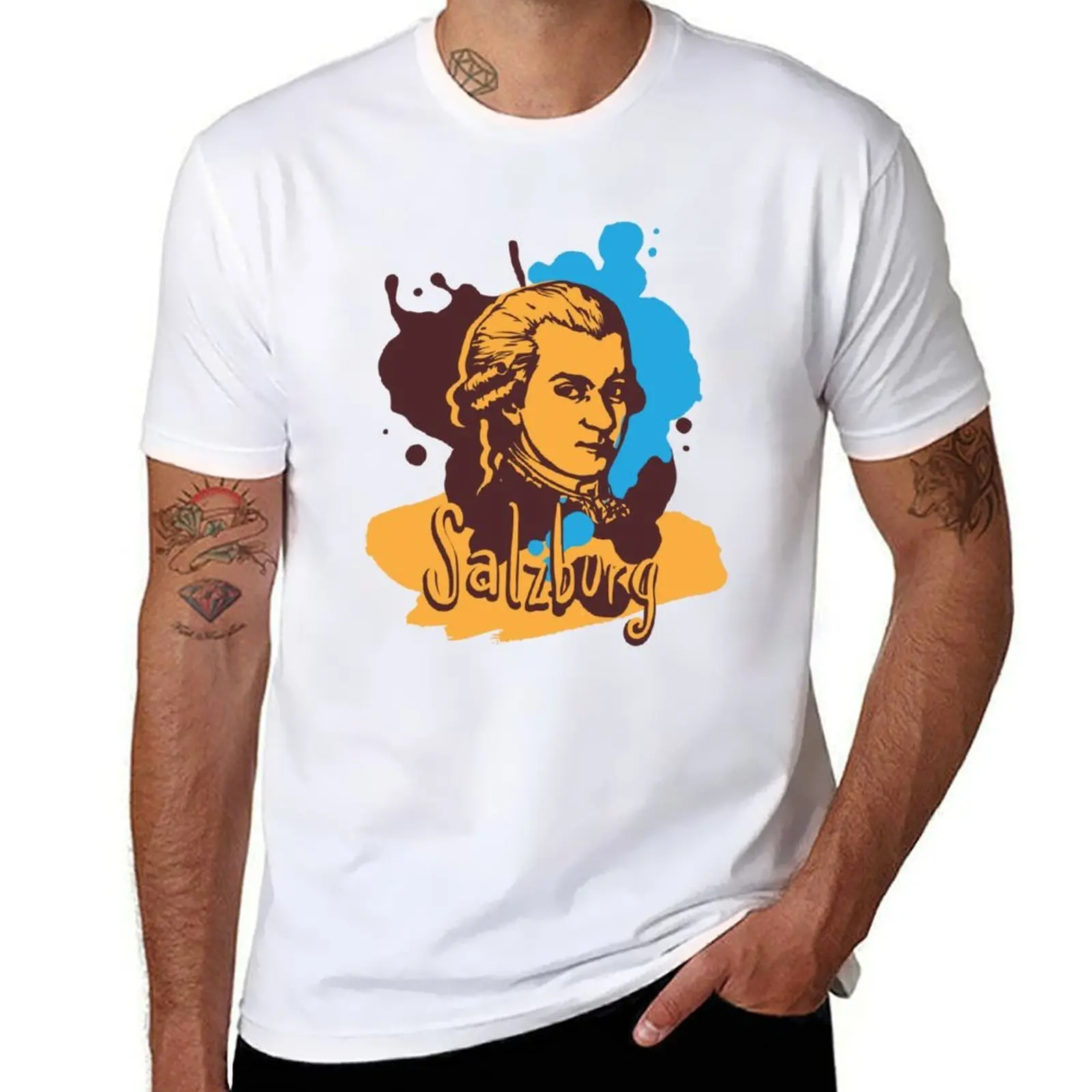 

SalzburgMozart T-Shirt man t shirts graphic man t shirt luxury T-Shirt