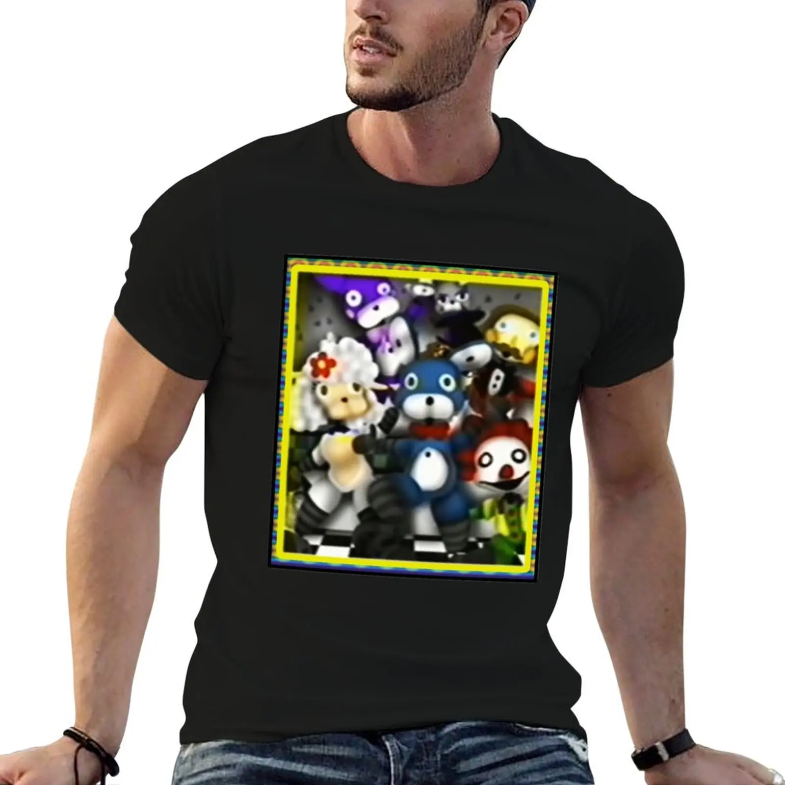 Camiseta con personajes de The Walten Files, camisetas g man para hombre, camisetas gráficas divertidas para hombre, camisetas gráficas para hombre