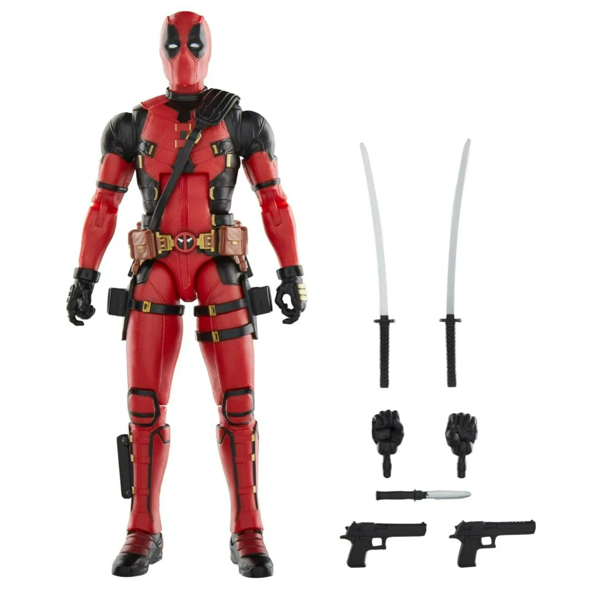 Hasbro Marvel Legends Series Deadpool, Deadpool & Wolverine Collectible 6 Inch Action Figure for Adults Ages 14 and Up G1660
