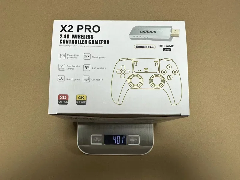 X2 PRO Retro Game console 4K 3D home gaming arcade wireless retro TV Home game console GD10 Game Stick For PSP PS1 GBA