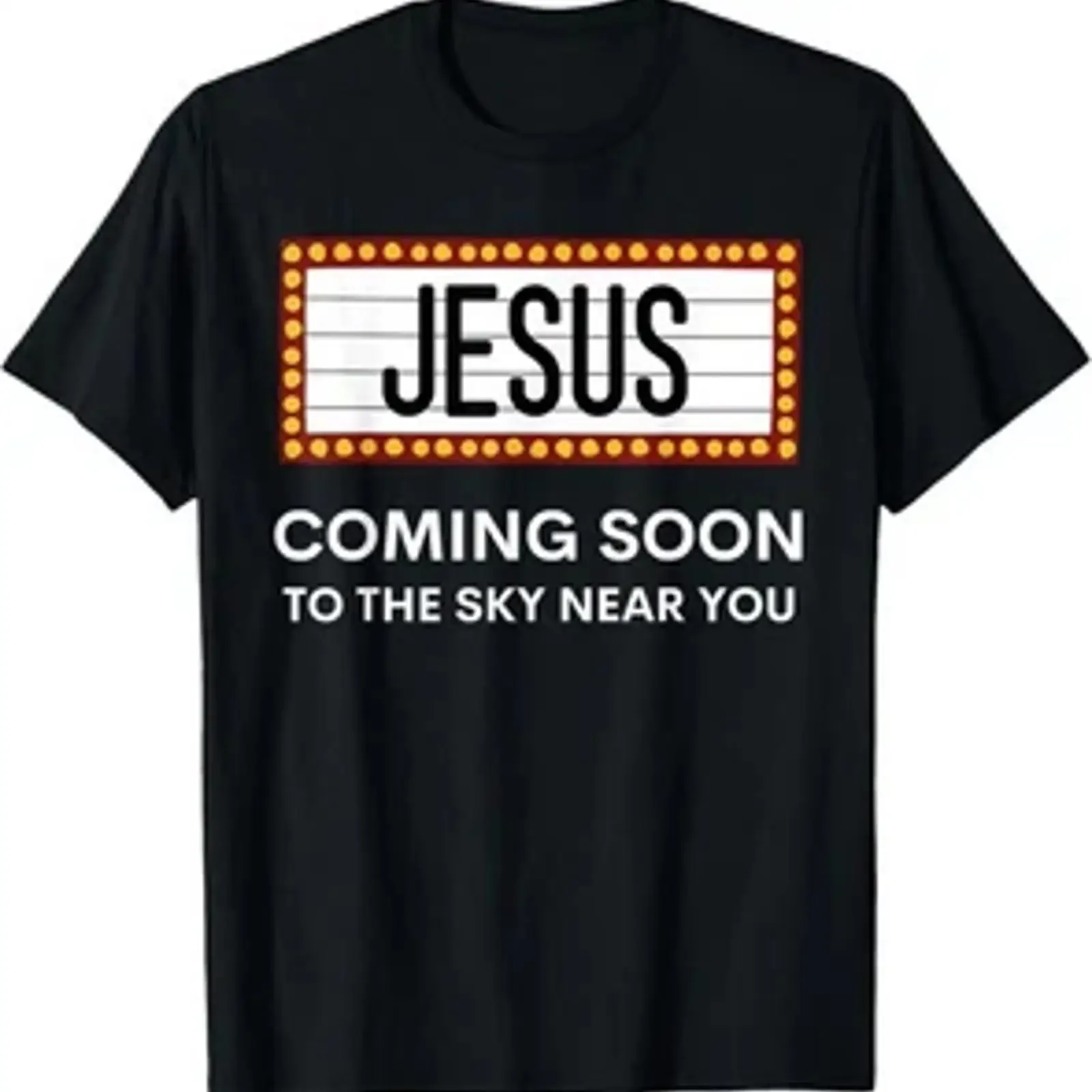 Nouveau T-shirt homme vintage délavé confortable et doux avec message chrétien humoristique « Jésus revient bientôt » – Édition limitée
