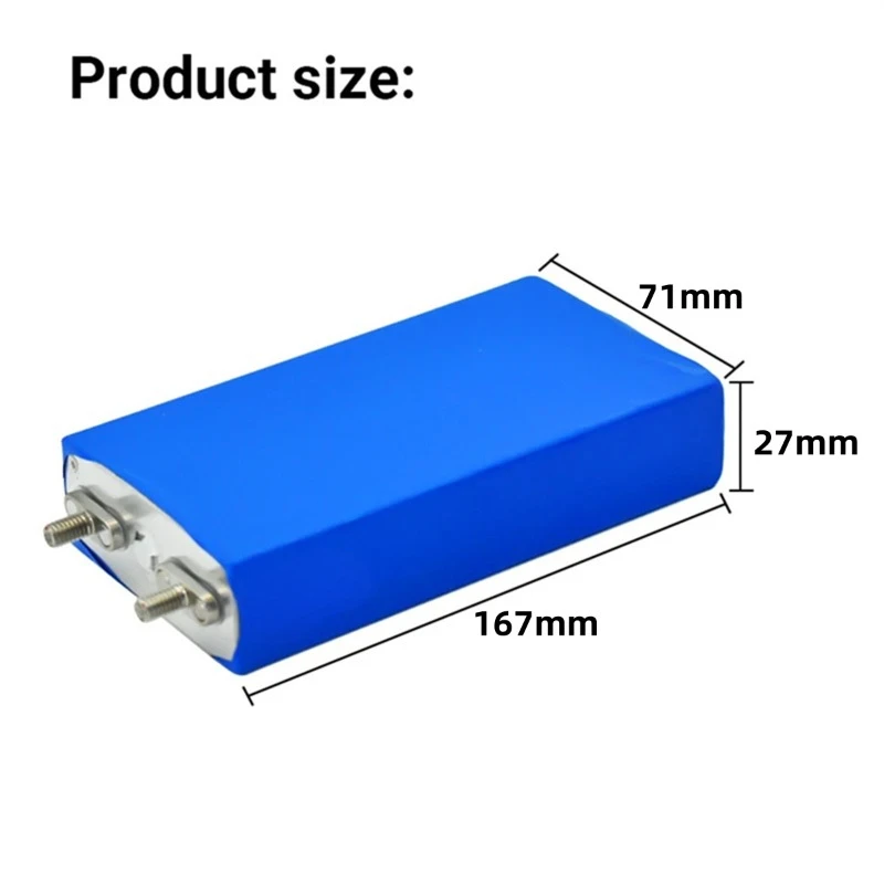 For DIY 12V 24V 36V 48V UPS Solar Power 25Ah 3.2V 25000mAh LiFePO4 Battery Cell Lithium Iron Phosphate Deep Cycles