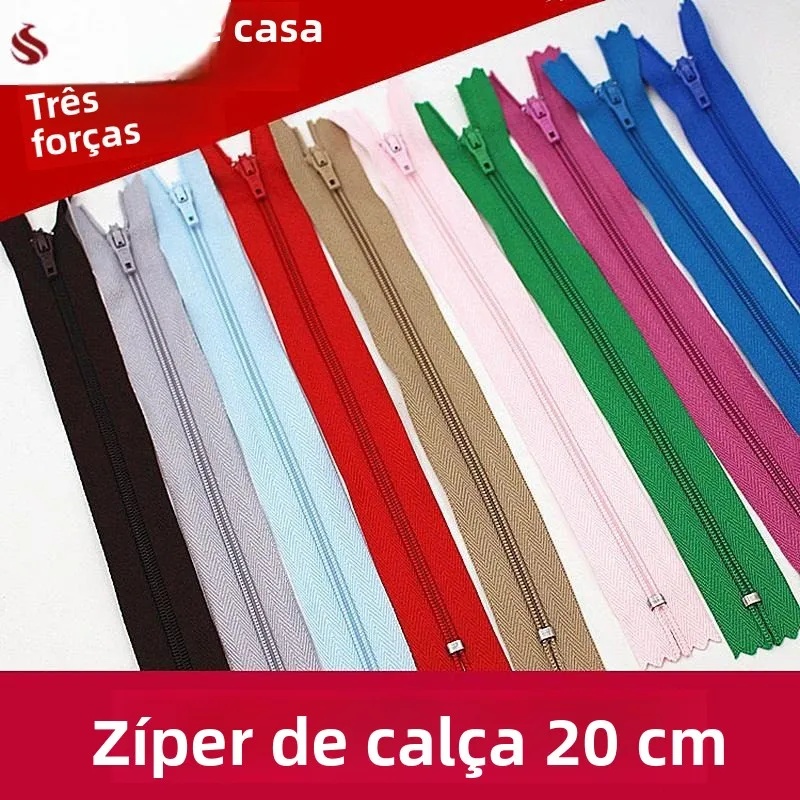 ziper-de-nylon-fino-de-3-vias-para-calcas-shorts-bolsas-costura-domestica-materiais-diy-ferramentas-e-produtos-acabados