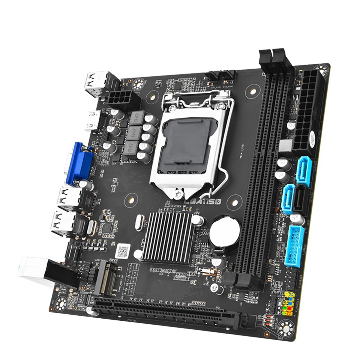 

ATTU H81M ITX Материнская плата Настольный ПК Ноутбук LGA 1150 DDR3 16 ГБ M.2 NVME USB 3.0 Материнская плата компьютера