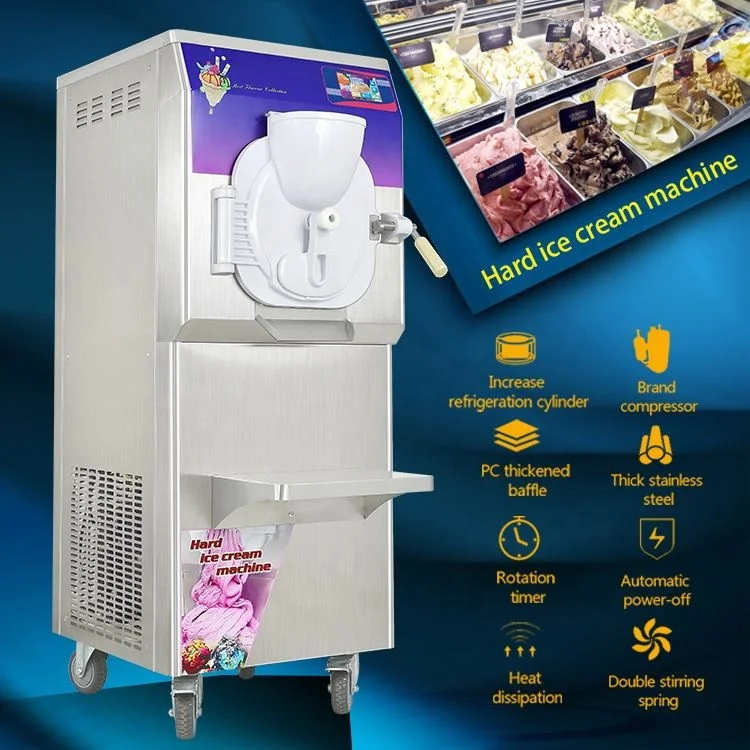 Image 3: Machine à crème glacée dure/dure, commerciale/machine à glace dure