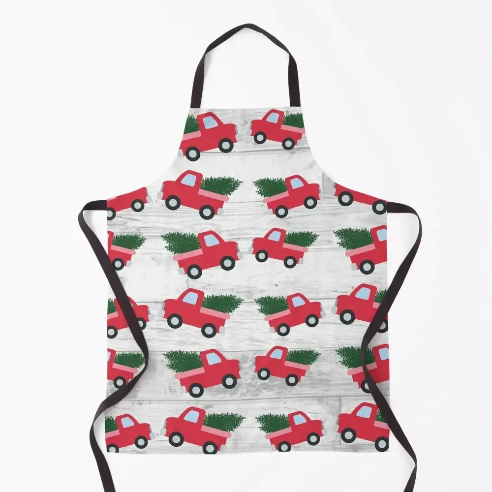 

Tree Picking Trucks Apron For Cooking Hairdressing Hairdresser Accessories Apron