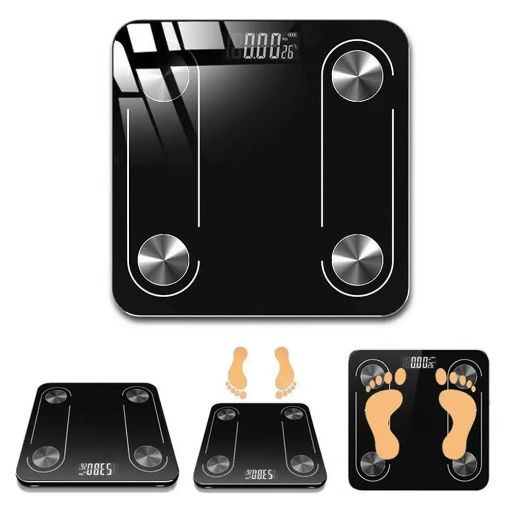 Body Fat Scale Wireless Electronic Scales LCD Weight Balance Analyzer Weighing Tool Bathroom Health Care Accessories Food scale