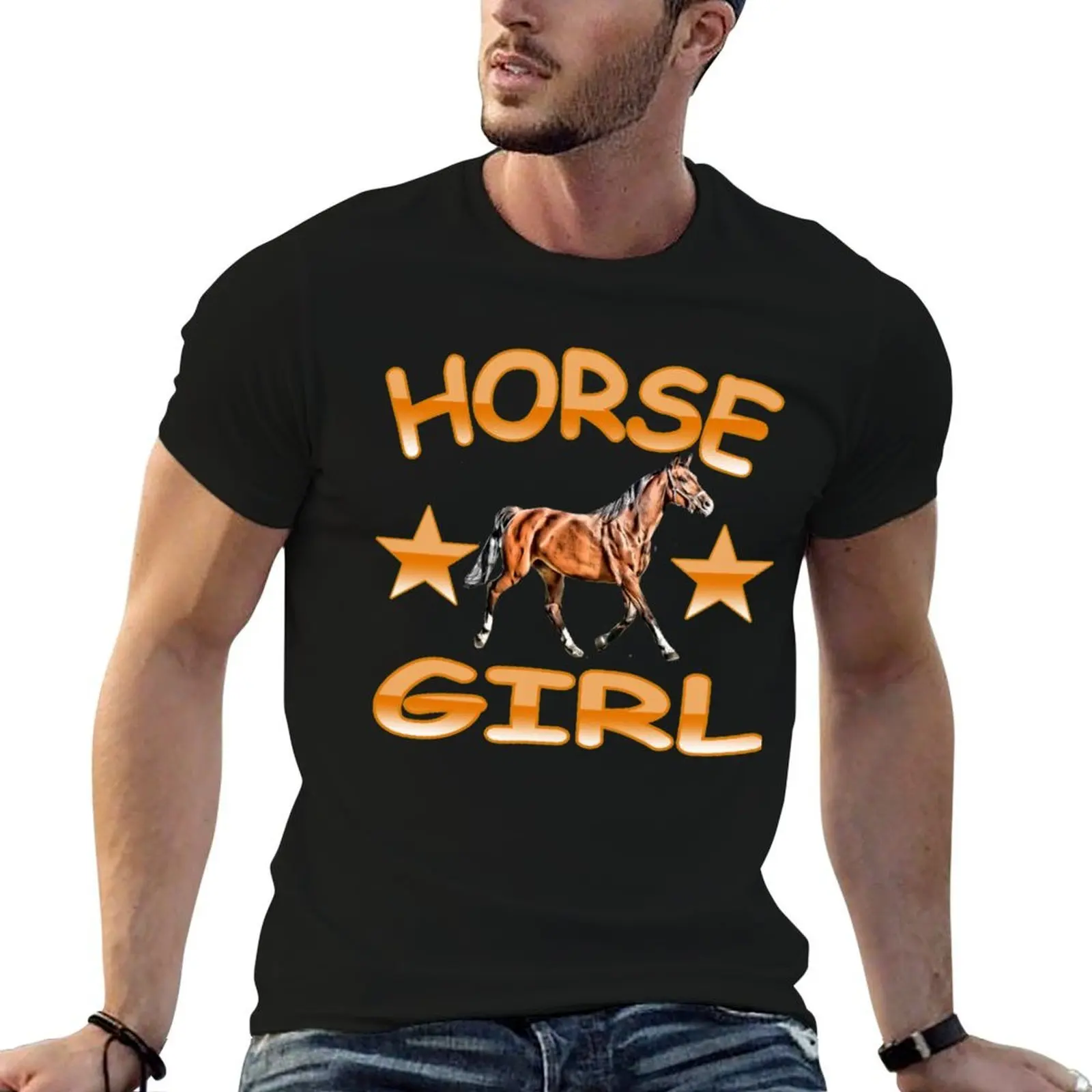

Horse T-Shirt man t shirts graphic cotton t shirts high quality t shirts for man cotton soft T-shirt