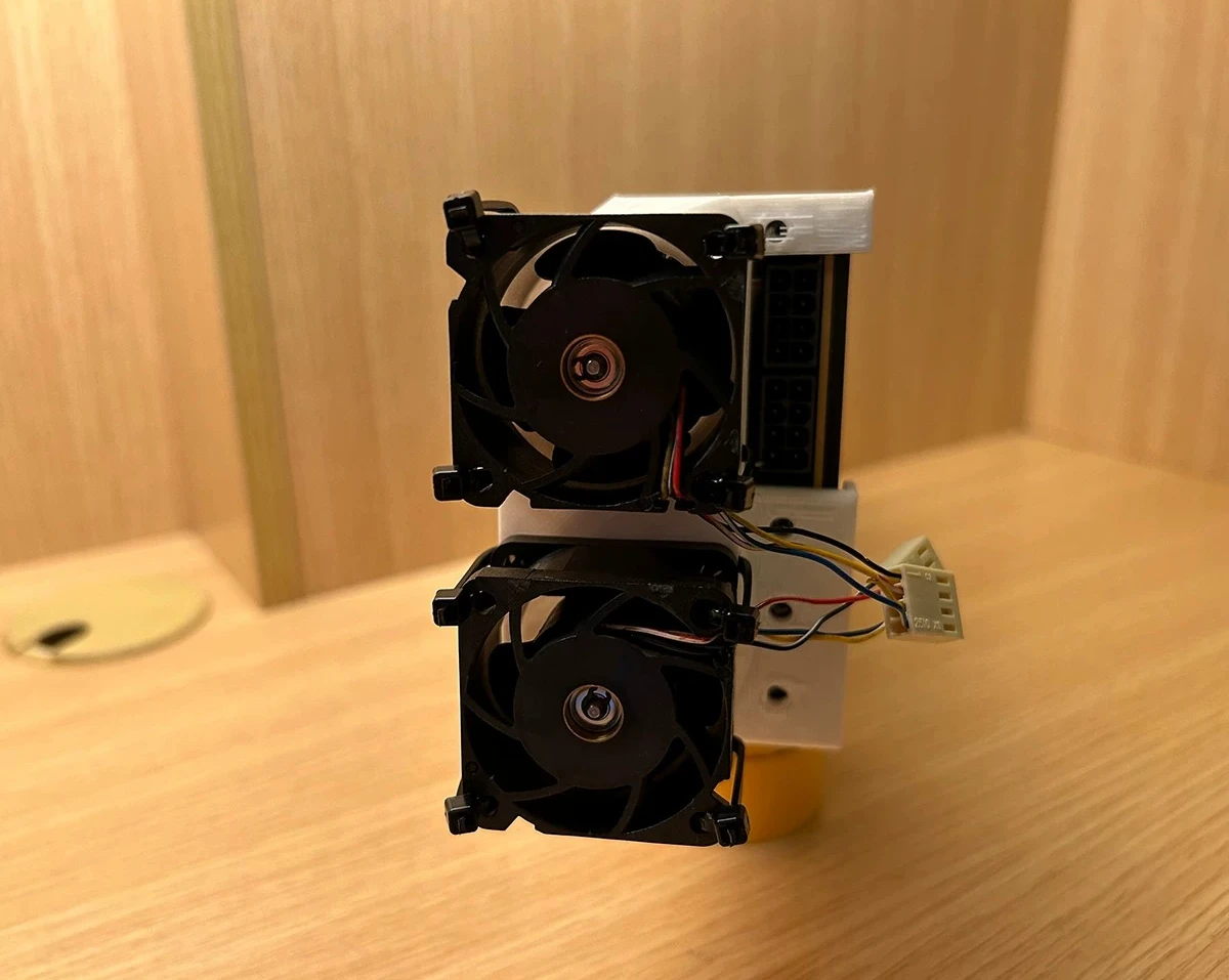 4CM Dual Fan Server Cooling for AMD Radeon Instinct MI25 MI50 MI60 GPU