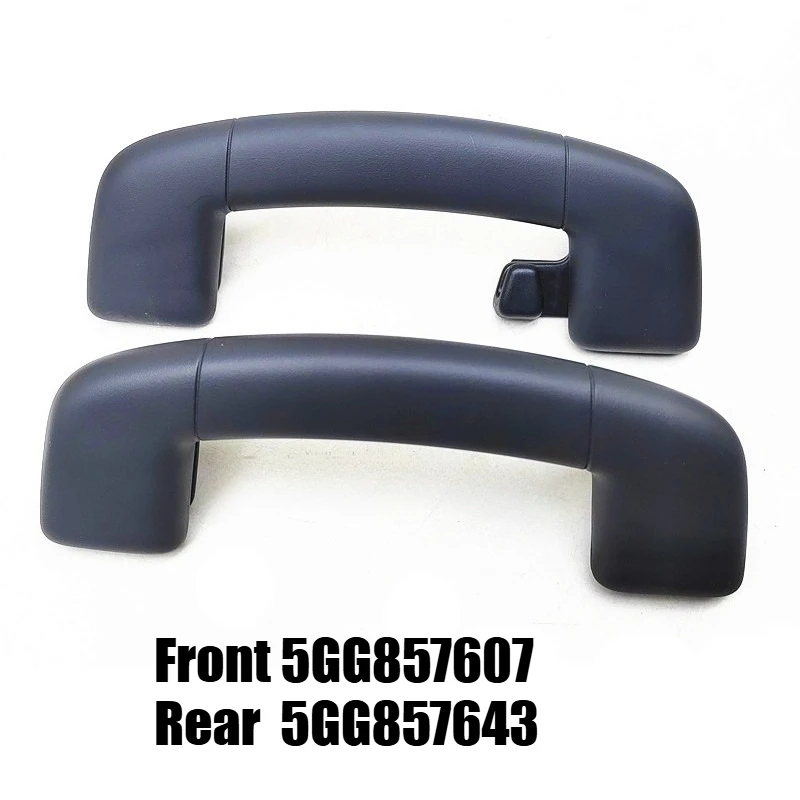 

For Golf 7 MK7 Golf7.5 MK7.5 Roof Armrest Folding Handle Black Front Rear Left Right 5GG 857 607 5GG857607 5GG857643 5GG 857 643