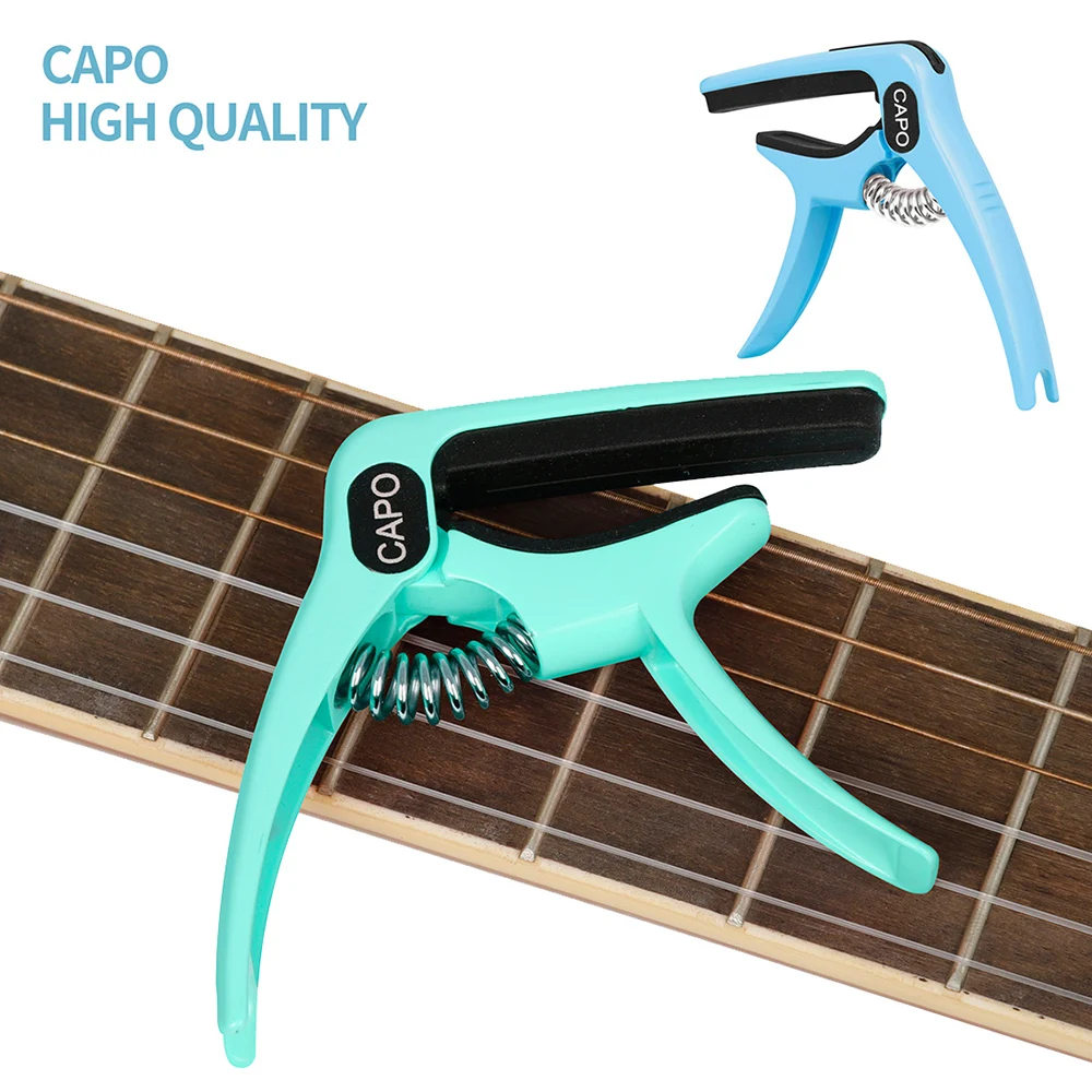 Universal Guitar Capo Quick Change Clamp Key High Quality Universal Capo for Acoustic Classic Electric Guitar Parts Accessories