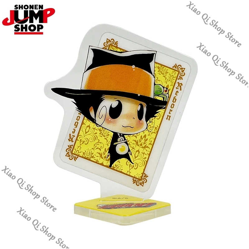 本物の HITMAN REBORN 漫画二次要素ミニアクリルスタンディングサインデスクトップ装飾コレクターズエディション誕生日ギフト