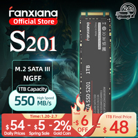 Fanxiang S201 550MB/s M.2 SATA SSD 1TB 512GB 256GB M2 SATAIII NGFF TLC Hard Disk Internal Solid State Drive For Desktop Laptops