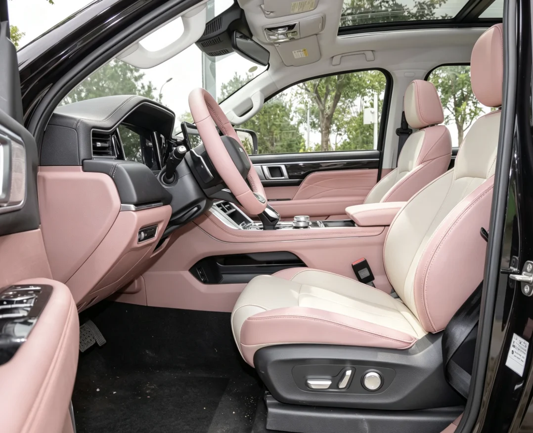 Für Foton Tunland V9 2023 Maßgefertigte Autositzbezüge Luxuriöses Nappaleder 100% Passgenau Innenraumzubehör 360 ° Vollständige Abdeckung – Detail 7