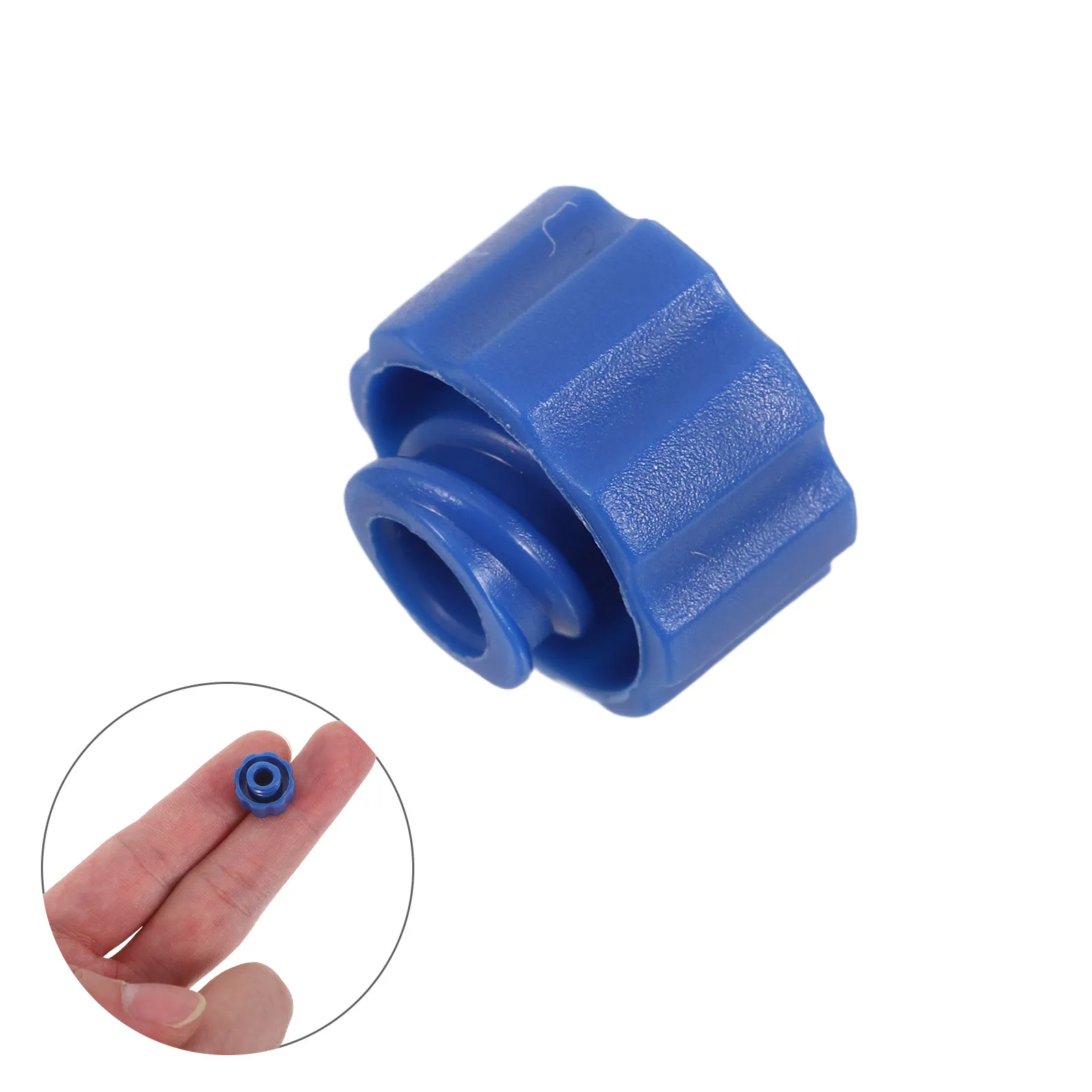 100Pcs Spiral Screw Glue Valve Head Plug Dispensing Needle Cap for Precision Applications Laboratory Workshop DIY Glue
